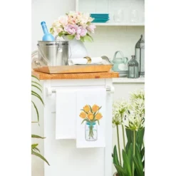 C&F Home Tulip Mason Jar Towel 8 C&F Home Tulip Mason Jar Towel -C&F Home GUEST 373619cb 08e8 4bad 8660 a42243be8cdf