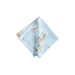 C&F Home Meraki Island Reversible Blue Coastal Napkin Set Of 6 -C&F Home GUEST 3802760a f2b8 40a6 b5fb 1c675d53e583