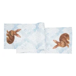 C&F Home Damask Easter Bunny Rabbit Table Runner 14" X 72" 7 C&F Home Damask Easter Bunny Rabbit Table Runner 14" X 72" -C&F Home GUEST 389e3b72 b789 42a3 963b b8bb85c6208a