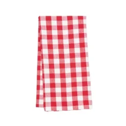 C&F Home Ashford Red Cotton Kitchen Towel -C&F Home GUEST 391b1a96 889a 4327 8e60 d006d8a11162