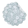 C&F Home Seafoam Reef Scalloped Round Placemats Set Of 6 Nautical Design Coral, 17" -C&F Home GUEST 3957d826 098a 4c45 b9d9 87b26f6ada2f