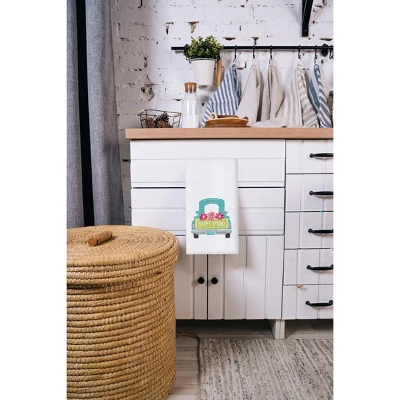 C&F Home "Happy Spring" Pickup Truck Easter Spring Theme Flour Sack Kitchen Dishtowel 3 C&F Home "Happy Spring" Pickup Truck Easter Spring Theme Flour Sack Kitchen Dishtowel