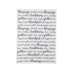 C&F Home Harvest Script Printed Flour Sack Cloth Thanksgiving Kitchen Towel Dishtowel -C&F Home GUEST 3d4af903 b254 430c 9c4b 31d894486173