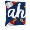 C&F Home Ahoy Hooked Throw Pillow