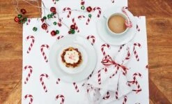 C&F Home Candy Cane Wishes Table Runner 14" X 72"