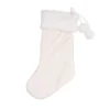 C&F Home White Christmas Snowflake Stocking
