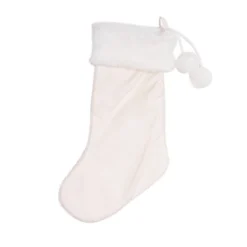 C&F Home White Christmas Tree Stocking