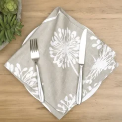 C&F Home Guinevere Cotton Reversible Napkin Set Of 6