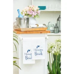 C&F Home Quarantine At The Beach Embroidered Waffle Weave Kitchen Towel 8 C&F Home Quarantine At The Beach Embroidered Waffle Weave Kitchen Towel -C&F Home GUEST 4122e989 827f 4741 8328 dd9b8ee2c268