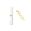 C&F Home Valentine's Day Gold Heart Napkin Rings Set Of 6
