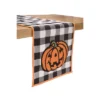 C&F Home Jack-O-Lantern Check Halloween Pumpkin Table Runner 13" X 72" -C&F Home GUEST 42bd411e 0f5b 4085 af83 481fd8fabc7f