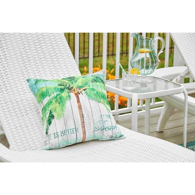 C&F Home 18" X 18" At The Beach Coastal Indoor/Outdoor Decorative Throw Pillow 3 C&F Home 18" X 18" At The Beach Coastal Indoor/Outdoor Decorative Throw Pillow