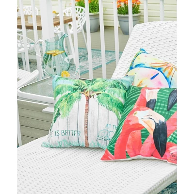 C&F Home 18" X 18" At The Beach Coastal Indoor/Outdoor Decorative Throw Pillow 5 C&F Home 18" X 18" At The Beach Coastal Indoor/Outdoor Decorative Throw Pillow - Image 3