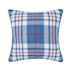 C&F Home 18" X 18" Parker Blue & Red Plaid Woven Throw Pillow 12 C&F Home 18" X 18" Parker Blue & Red Plaid Woven Throw Pillow -C&F Home GUEST 463c790c 5086 46dc 8f2c c871eecf284d