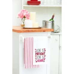 C&F Home Love Is Patient & Kind Embroidered Cotton Flour Sack Kitchen Towel 12 C&F Home Love Is Patient & Kind Embroidered Cotton Flour Sack Kitchen Towel -C&F Home GUEST 46a0bd0f c8ea 4f70 a0ce c4b5d0594386