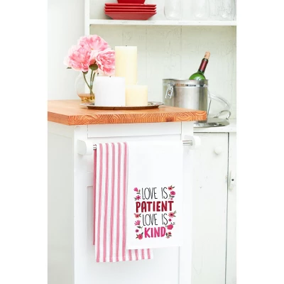 C&F Home Love Is Patient & Kind Embroidered Cotton Flour Sack Kitchen Towel 7 C&F Home Love Is Patient & Kind Embroidered Cotton Flour Sack Kitchen Towel - Image 5