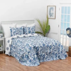 C&F Home Blue Coast Shells Standard Sham -C&F Home GUEST 47dadef0 0bea 431f b2c6 5ca0b08ba858