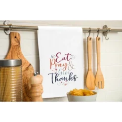 C&F Home Eat Pray & Give Thanks Towel -C&F Home GUEST 47f63b3e a433 45bd b2ff 8af9046ab62e