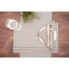 C&F Home Markle Jacquard Clay Cotton Woven Placemats Set Of 6, 13" X 19" -C&F Home GUEST 47f8a9cd d57c 4d40 9141 4aec30ea1b9d
