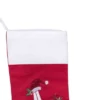 C&F Home 8.5" X 20" Holiday Starfish With Santa Hat Christmas Stocking