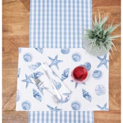 C&F Home Calming Seas Placemats Set Of 6, 14" X 20" -C&F Home GUEST 4b60e9c2 8dce 417f 8838 c40876863210