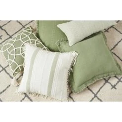 C&F Home 18" X 18" Lily Sage Geometric Throw Pillow
