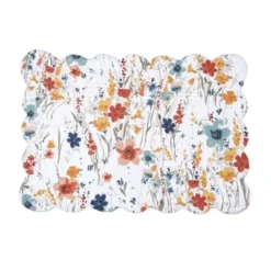 C&F Home Sheila Wildflower Placemats Set Of 6 All Seasons Floral Flowers Watercolor, 13" X 19" -C&F Home GUEST 4f1e0344 70ac 4a06 bfbb 5562f19001a2