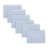 C&F Home Ticking Stripe Placemat Set Of 6