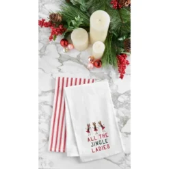 C&F Home All The Jingle Ladies Towel