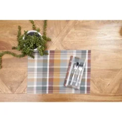 C&F Home Aspen Plaid Placemats Set Of 6, 13" X 19" -C&F Home GUEST 51e0c6bb 981f 49d0 b999 0c87408b10cc