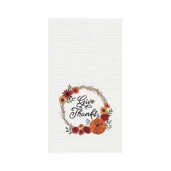 C&F Home "Give Thanks" Thanksgiving Pumpkin Harvest Wreath Cotton Waffle Weave Dishtowel 9 C&F Home "Give Thanks" Thanksgiving Pumpkin Harvest Wreath Cotton Waffle Weave Dishtowel -C&F Home GUEST 521cc819 68f1 4e5a 819b ef3bc0085c1d