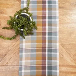 C&F Home Aspen Plaid 100% Cotton Table Runner 13" X 72" 8 C&F Home Aspen Plaid 100% Cotton Table Runner 13" X 72" -C&F Home GUEST 5313828a eca4 4073 81bd eba2d97a9be4