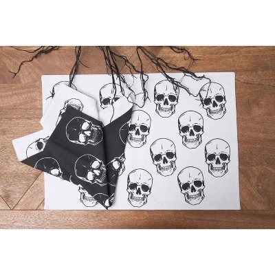 C&F Home Skeleton Skulls Pattern Halloween Reversible Decorative Table Runner 14" X 72" 6 C&F Home Skeleton Skulls Pattern Halloween Reversible Decorative Table Runner 14" X 72" - Image 4