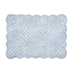 C&F Home Shoreline Waters Scalloped Placemats Set Of 6 Nautical Design, 13" X 19" -C&F Home GUEST 545fb0a2 e1ff 44e8 9eef b1992dbe6f63