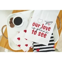 C&F Home Love Heart Cotton Kitchen Towel Set Of 2 -C&F Home GUEST 54fe34dc 04fb 4608 9959 b7bd54ffc42f
