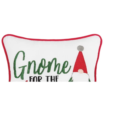 C&F Home Gnome For The Holidays Embroidered Throw Pillow 3 C&F Home Gnome For The Holidays Embroidered Throw Pillow