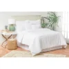 C&F Home 26 X 26 Eyelashes White Euro Sham