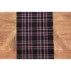 C&F Home Poinsettia Plaid Woven Table Runner 13" X 72" -C&F Home GUEST 57d3351a b959 4080 9b58 65fc0f5ba183