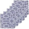 C&F Home Trellis Navy Cotton Napkin Set Of 6 -C&F Home GUEST 586dbc45 dbbd 4c8d a2cc 24cad99de0c4