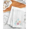 C&F Home Starfish Wonder Embroidered Cotton Waffle Weave Kitchen Towel -C&F Home GUEST 58b562ff 1f29 46ff a2e1 57d43130ca2f