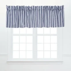 C&F Home Trellis Stripe Valance Set Of 2 -C&F Home GUEST 5966dbd8 8e6b 4b54 a437 17d7f6531fd3