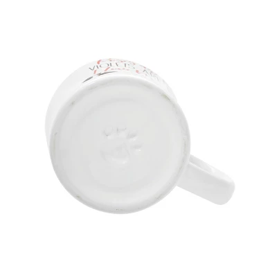 C&F Home 16 Oz. Valentine's Day "Roses Are Red Violets Are Blue I Love My Dog Way More Than You" Pawprint Ceramic Coffee Tea Hot Chocolate Mug 4 C&F Home 16 Oz. Valentine's Day "Roses Are Red Violets Are Blue I Love My Dog Way More Than You" Pawprint Ceramic Coffee Tea Hot Chocolate Mug - Image 2