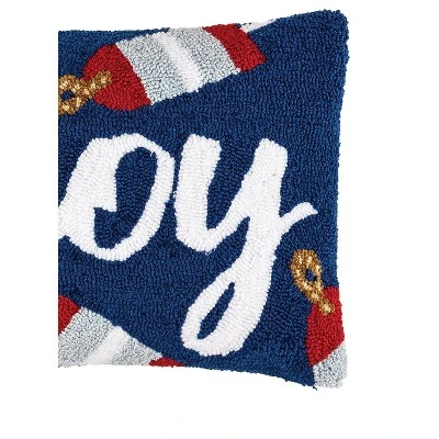 C&F Home Ahoy Hooked Throw Pillow 4 C&F Home Ahoy Hooked Throw Pillow - Image 2