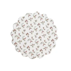 C&F Home Eve Round Placemats Set Of 6, 17" -C&F Home GUEST 60b3d672 a0f7 4e68 ba12 85fd3d3493ca