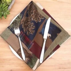 C&F Home Rutherford Cotton Reversible Thanksgiving Cloth Napkin Set Of 6 -C&F Home GUEST 627297dd ca8e 4e6d 905c 351b7b42b48d
