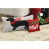 C&F Home Winter Dachshund Hooked Throw Pillow