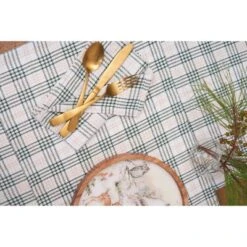 C&F Home Sage & Gold Plaid Single Placemat, 13" X 19" -C&F Home GUEST 635604a1 d3a4 4062 beec 383392c591d1