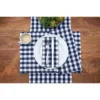 C&F Home Ashford Indigo Gingham Checkered Placemats Set Of 6 Dining, 13" X 19" -C&F Home GUEST 647c65ec 0382 47fc 9336 e828a5e345d0