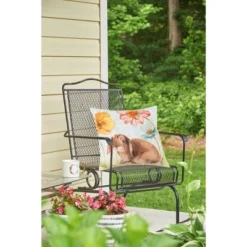 C&F Home 18" X 18" Floppy Ear Bunny Spring Easter Indoor/Outdoor Throw Pillow -C&F Home GUEST 66ded2e3 90d7 4641 9f66 1b4b8871c8b0