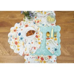 C&F Home Sheila Cotton Napkin Machine Washable Set Of 6 -C&F Home GUEST 66e73155 a7fe 4b99 8d8d 61e58f8598f1